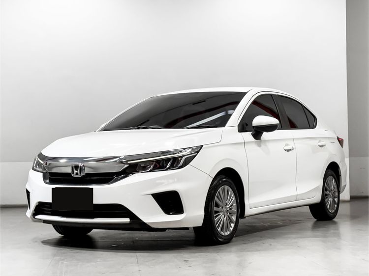 รถ Honda City 1.0 V สี ขาว