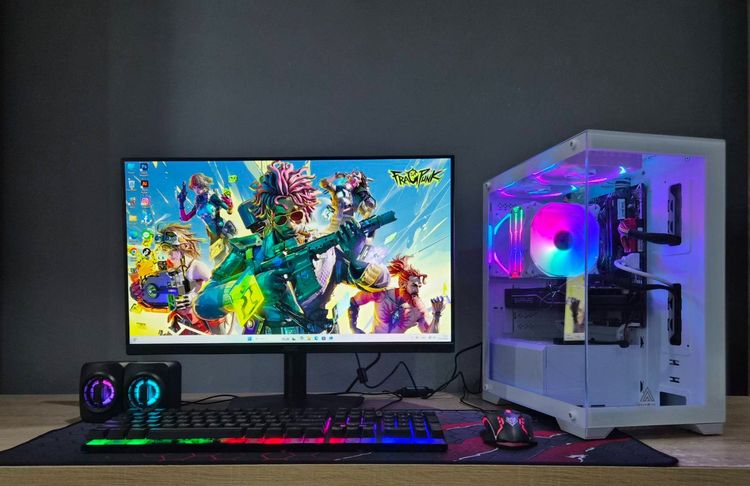 คอมเซ็ตพร้อมใช้  i5-11400f  RAM 16G  VGA 8G  จอ LED IPS 23.8" 100Hz สเปคแรง เล่นเกมส์ลื่นๆ คะ