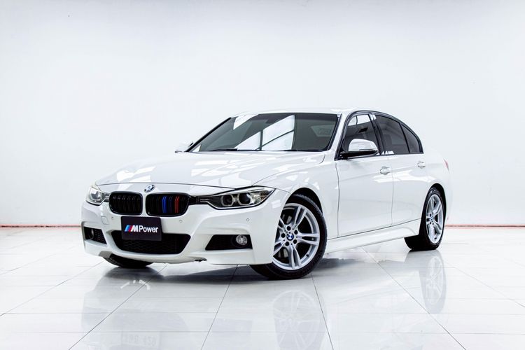 BMW Series 3 2014 325d Sedan เบนซิน ไม่ติดแก๊ส เกียร์อัตโนมัติ ขาว รูปที่ 4