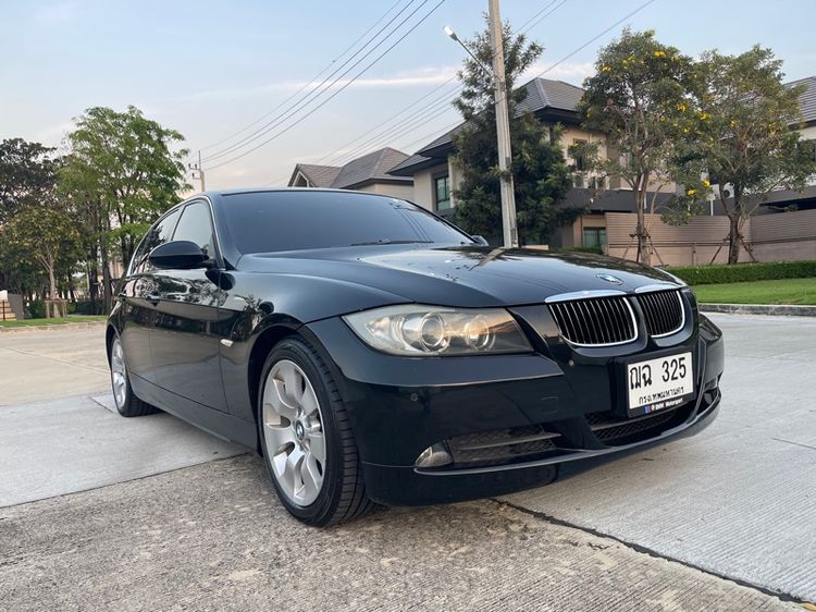 BMW Series 3 2008 325i Sedan เบนซิน ไม่ติดแก๊ส เกียร์อัตโนมัติ ดำ รูปที่ 2