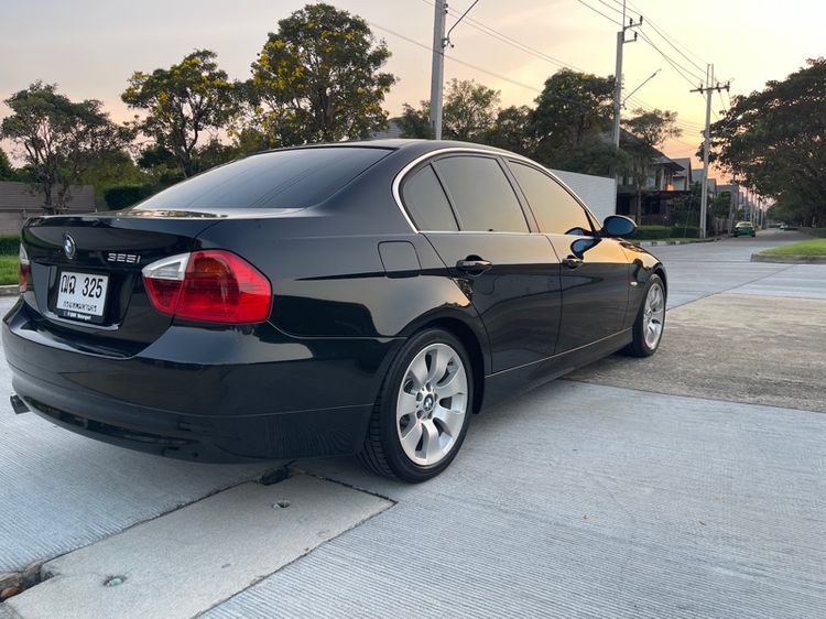 BMW Series 3 2008 325i Sedan เบนซิน ไม่ติดแก๊ส เกียร์อัตโนมัติ ดำ รูปที่ 4