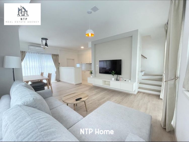 Land and Houses ตกแต่งครบ 2024 Townhome for rent (Corner house) Big Type , near Mega Bangna just 5 minutes  รูปที่ 3