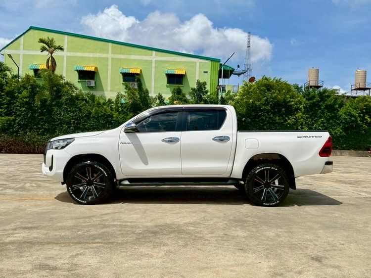Toyota Hilux Revo 2021 Double Cab 2.4 Entry Prerunner Pickup ดีเซล ไม่ติดแก๊ส เกียร์อัตโนมัติ ขาว รูปที่ 4