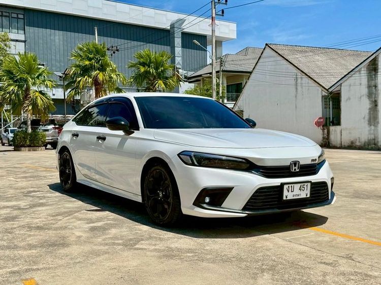 Honda Civic 2022 1.5 RS Sedan เบนซิน ไม่ติดแก๊ส เกียร์อัตโนมัติ ขาว รูปที่ 3
