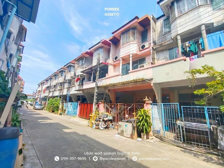 ทาวน์เฮาส์ 3 ชั้น (ขนาด 17 ตร.ว.) ถ.แจ้งวัฒนะ-ปากเกร็ด ซอย 36 นนทบุรี รูปที่ 2