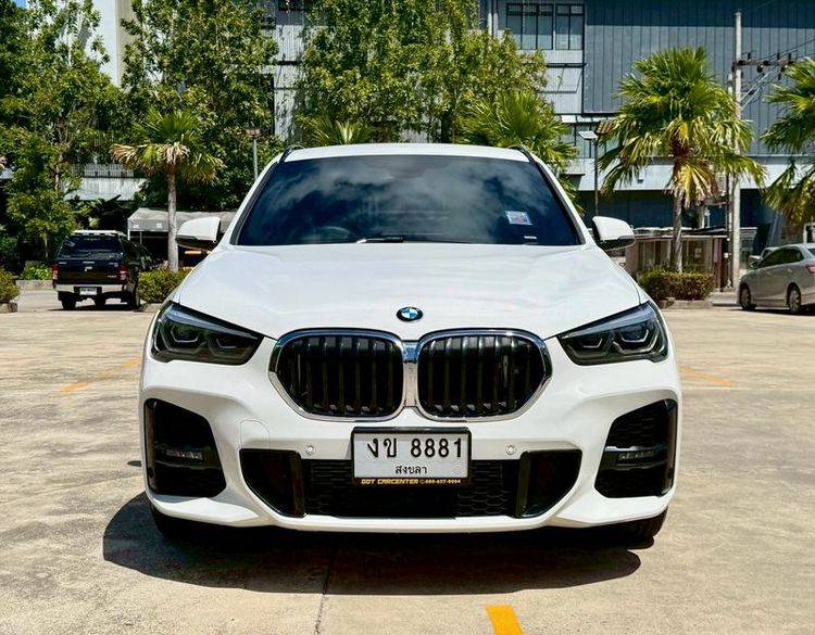 BMW X1 2021 2.0 sDrive20d M Sport Utility-car ดีเซล ไม่ติดแก๊ส เกียร์อัตโนมัติ ขาว รูปที่ 2