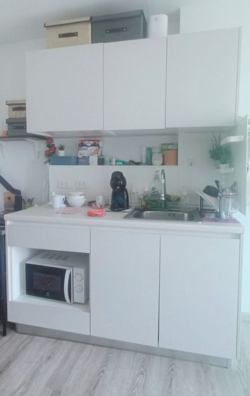 ตกแต่งครบ Chewathai 2018 ไม่อนุญาต ไม่ใช่ ขายคอนโดชีวาทัยเพชรเกษม27ชั้น16 1นอน1น้ำ ใกล้รถไฟฟ้าbtsและmrt ใกล้ซีคอนบางแค  รพ พญาไท3 ขนาด26ตรม ขายขาดทุนคะ รูปที่ 3