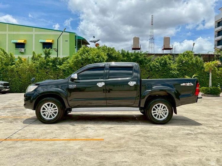 Toyota Hilux Vigo Champ 2013 Double Cab 3.0 G 4WD Pickup ดีเซล ไม่ติดแก๊ส เกียร์อัตโนมัติ ดำ รูปที่ 4