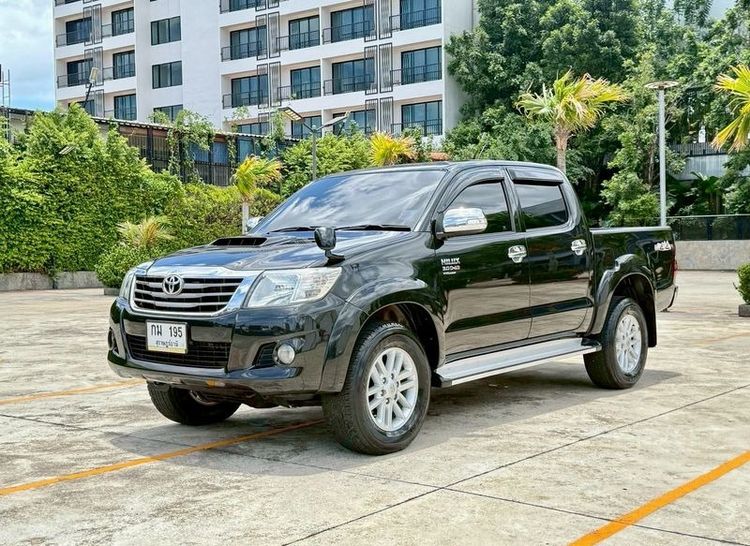 รถ Toyota Hilux Vigo Champ Double Cab 3.0 G 4WD สี ดำ