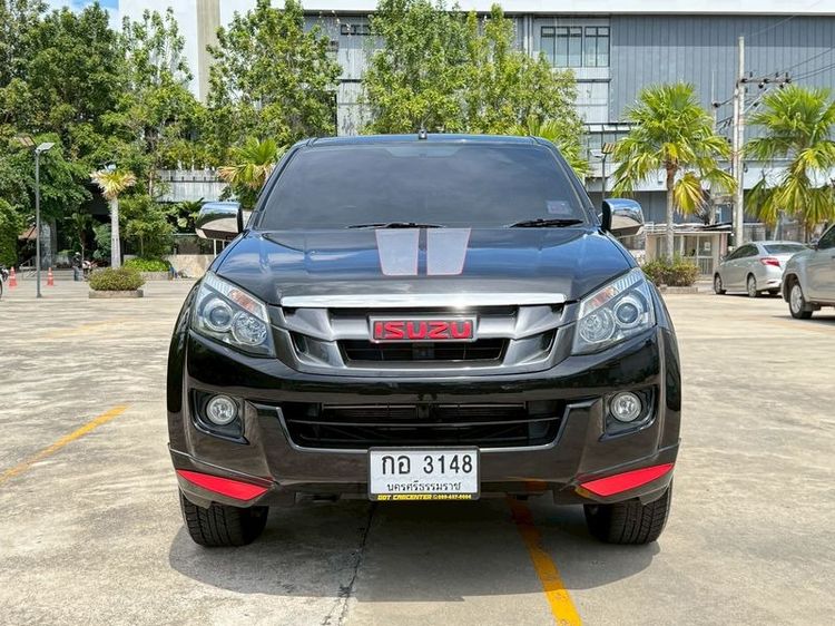 Isuzu D-MAX 2013 2.5 Hi-Lander X-Series Pickup ดีเซล ไม่ติดแก๊ส เกียร์ธรรมดา ดำ รูปที่ 2