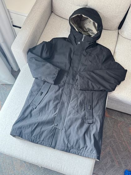 ขนเป็ดแท้ โค้ททรงยาว มีฉนวนกันความร้อนด้านใน งานแท้ สวยๆไร้ตำหนิ สวยมากๆเหมือนได้ของใหม่  รูปที่ 5