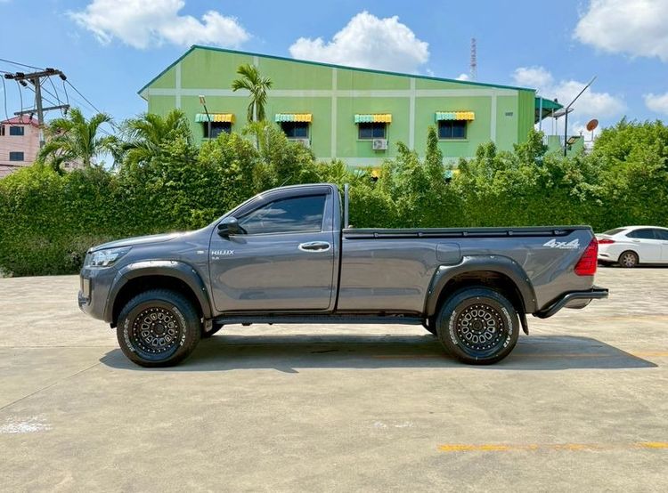 Toyota Hilux Revo 2021 2.8 ENTRY STANDARD CAB Pickup ดีเซล ไม่ติดแก๊ส เกียร์ธรรมดา เทา รูปที่ 4