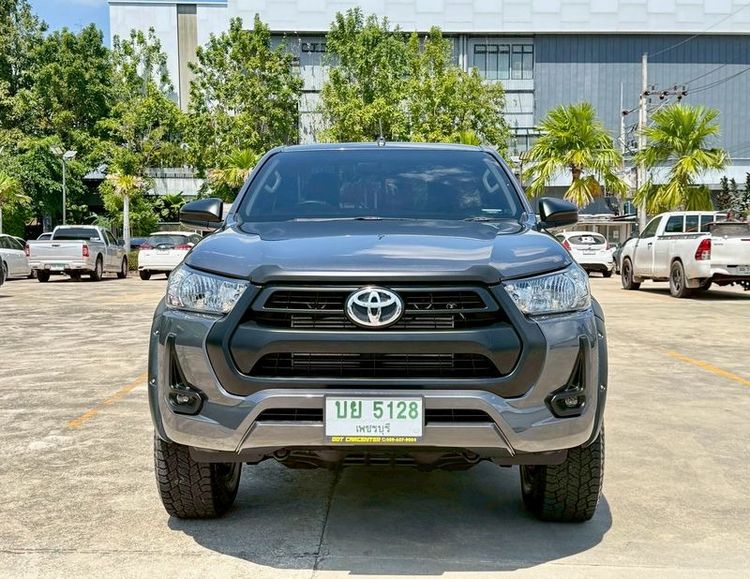 Toyota Hilux Revo 2021 2.8 ENTRY STANDARD CAB Pickup ดีเซล ไม่ติดแก๊ส เกียร์ธรรมดา เทา รูปที่ 2