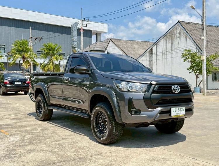 Toyota Hilux Revo 2021 2.8 ENTRY STANDARD CAB Pickup ดีเซล ไม่ติดแก๊ส เกียร์ธรรมดา เทา รูปที่ 3