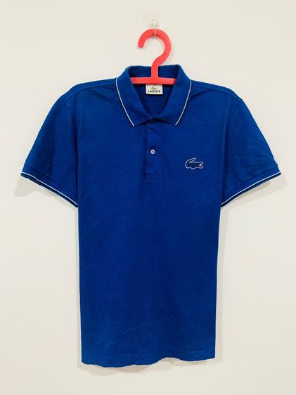 เสื้อโปโล LACOSTE แท้ 💯 size 4 ขนาด อก 19.5 ยาว 27 นิ้ว สภาพดีมาก สีฟ้าสด เนื้อผ้าดีมากนิ่มใส่สบาย หายากน่าสะสมครับ