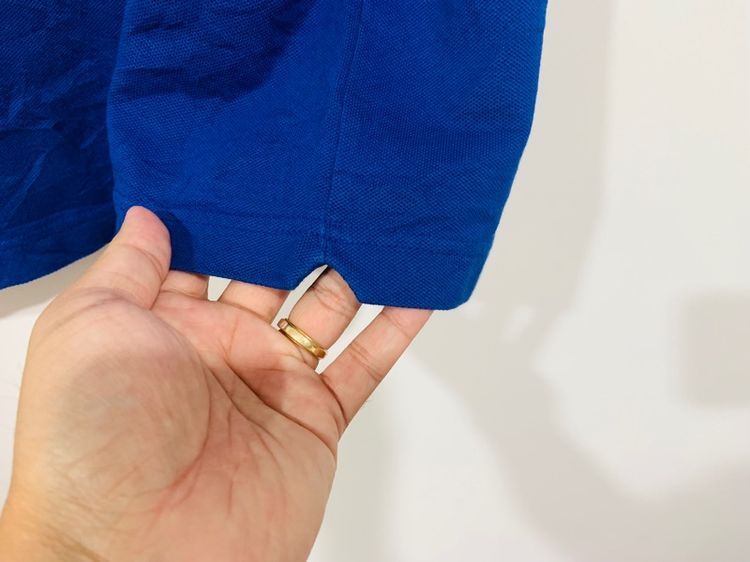 เสื้อโปโล LACOSTE แท้ 💯 size 4 ขนาด อก 19.5 ยาว 27 นิ้ว สภาพดีมาก สีฟ้าสด เนื้อผ้าดีมากนิ่มใส่สบาย หายากน่าสะสมครับ รูปที่ 5