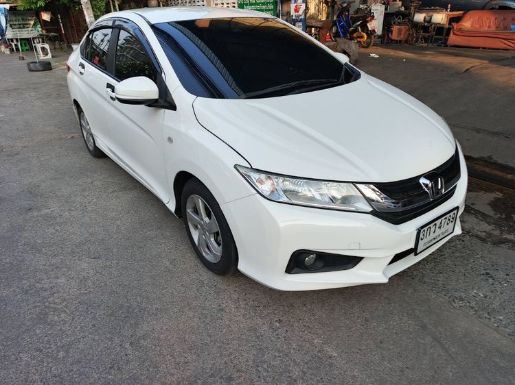 Honda City 2014 1.5 V Sedan เบนซิน เกียร์อัตโนมัติ ขาว รูปที่ 3