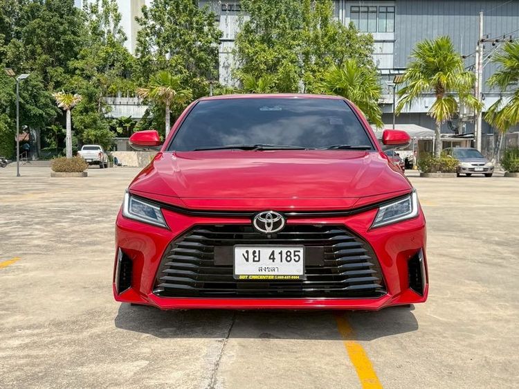 Toyota Yaris ATIV 2023 1.2 Premium Sedan เบนซิน ไม่ติดแก๊ส เกียร์อัตโนมัติ แดง รูปที่ 2