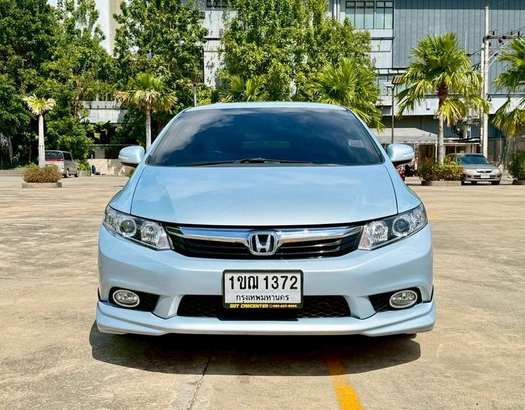 Honda Civic 2012 1.8 E i-VTEC Sedan เบนซิน ไม่ติดแก๊ส เกียร์อัตโนมัติ เงิน รูปที่ 2
