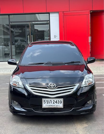 Toyota Vios 2010 1.5 E Ivory Sedan เบนซิน เกียร์อัตโนมัติ ดำ รูปที่ 2