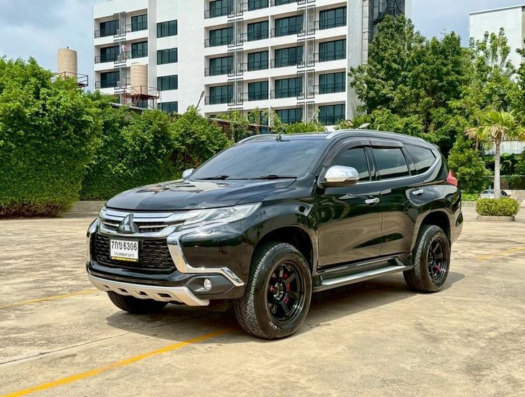 Mitsubishi Pajero Sport 2018 2.4 GT Utility-car ดีเซล ไม่ติดแก๊ส เกียร์อัตโนมัติ ดำ