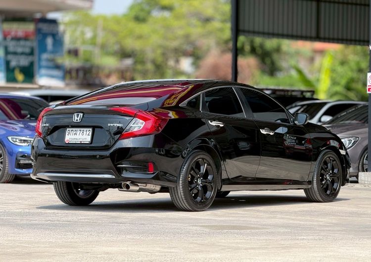 Honda Civic 2019 1.8 EL i-VTEC Sedan เบนซิน ไม่ติดแก๊ส เกียร์อัตโนมัติ ดำ รูปที่ 4