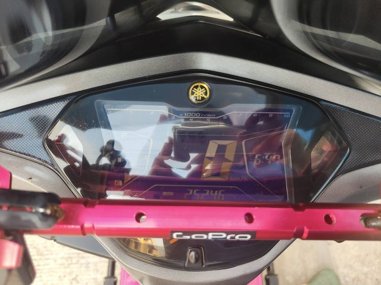 🛵ยังไงก็ขาย AEROX155 ปี 60(งดต่อ) เครื่องดี สีสวย สตาร์ทมือ เล่มชุดโอนครบ+เปลี่ยนถ่ายน้ำมันเครื่องฟรี ส่งฟรี30 ก.ม รูปที่ 8