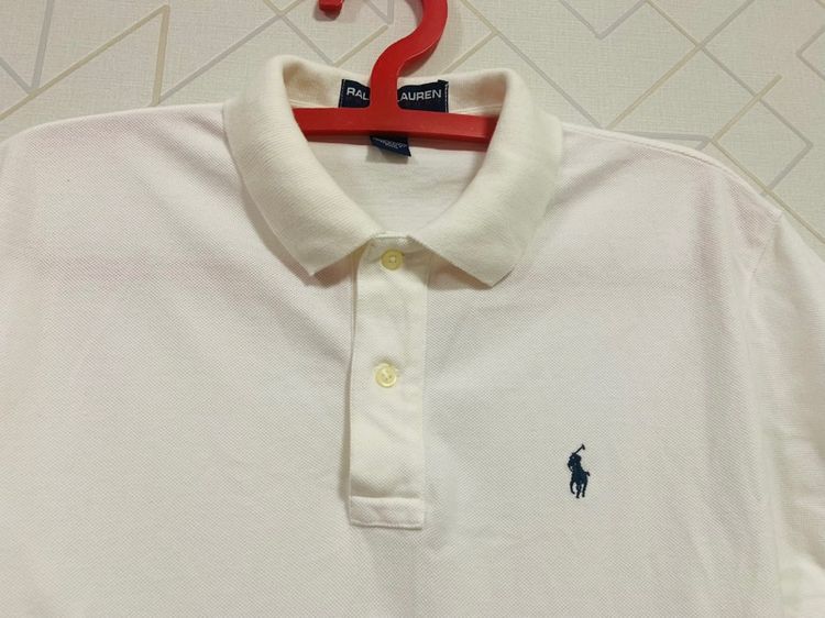 เสื้อโปโล POLO SPORT แท้ 💯 size M ขนาด อก 21 หน้ายาว 27 หลังยาว 28.5 นิ้ว สภาพดีมาก ดีเทลสวย เนื้อผ้าดีมากอาดาศผ่านง่าย หายากน่าสะสมครับ รูปที่ 3