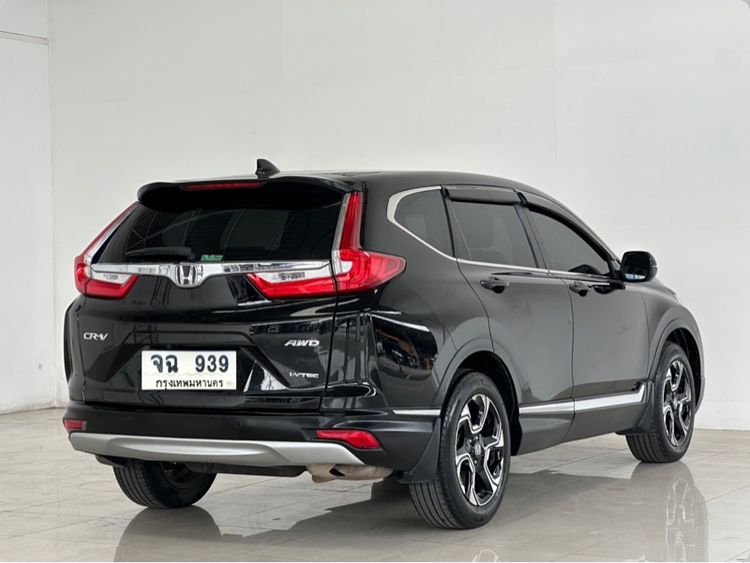 Honda CR-V 2018 2.4 EL 4WD Utility-car เบนซิน ไม่ติดแก๊ส เกียร์อัตโนมัติ ดำ รูปที่ 4