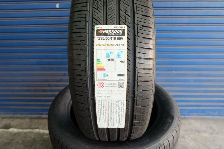 🐳 ยางใหม่ Hankook รุ่น Dynnapro HPX RA43 ขนาด 235 50R19 ปี24 รูปที่ 2