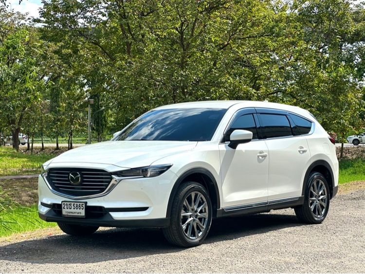 รถ Mazda CX-8 2.5 SP Exclusive สี ขาว