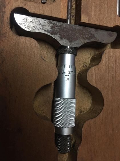 Starrett USA ไมโครมิเตอร์วัดความลึก รูปที่ 3