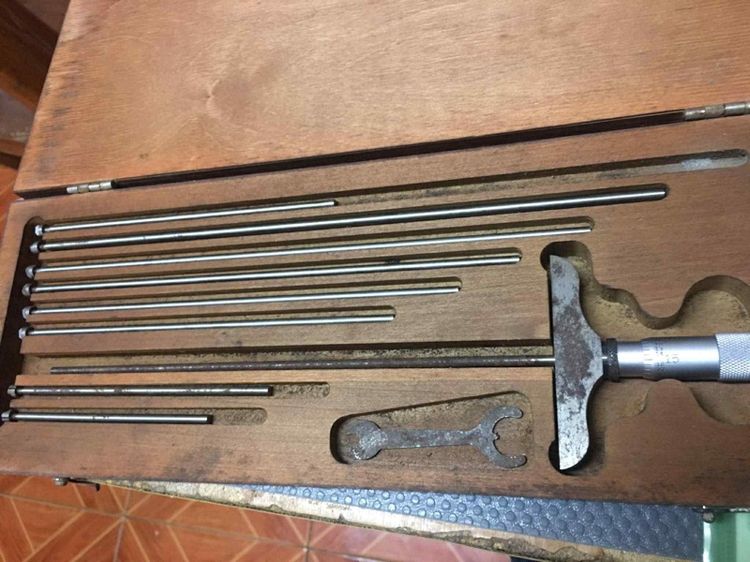 Starrett USA ไมโครมิเตอร์วัดความลึก รูปที่ 2