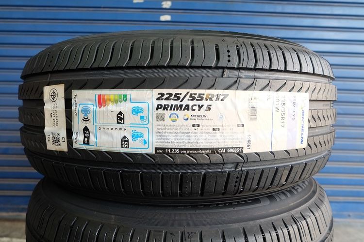 💪 ยางใหม่ Michelin รุ่น Primacy 5 ขนาด 225 55R17 ปี25 รูปที่ 2