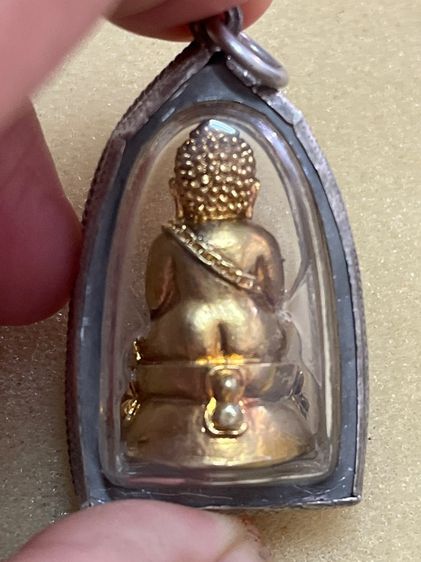 พระกริ่งเลี่ยมเงินไม่ทราบที่ รูปที่ 2