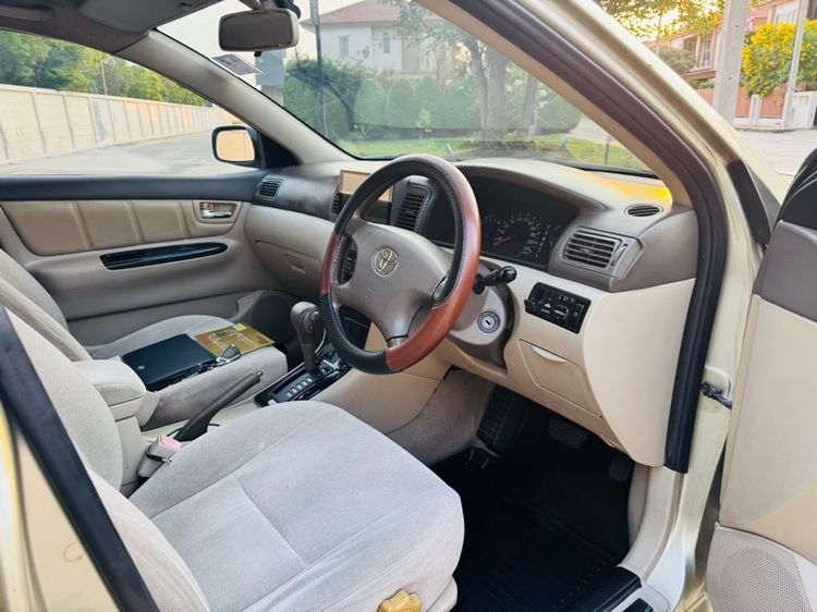 Toyota Altis 2004 1.6 E Sedan เบนซิน ไม่ติดแก๊ส เกียร์อัตโนมัติ ทอง รูปที่ 4