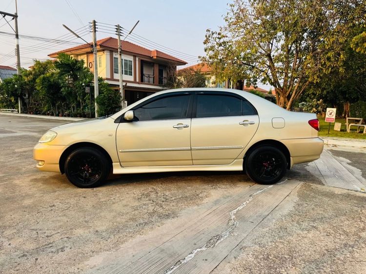 Toyota Altis 2004 1.6 E Sedan เบนซิน ไม่ติดแก๊ส เกียร์อัตโนมัติ ทอง รูปที่ 2