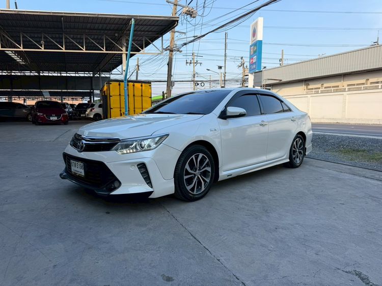 Toyota Camry 2016 2.0 G Extremo Sedan เบนซิน ไม่ติดแก๊ส เกียร์อัตโนมัติ ขาว รูปที่ 2