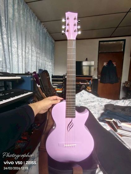 Enya nova go  ขนาด 35 นิ้ว มี เอฟเฟค บำโพงในตัว สภาพเหมือนใหม่  พร้อม อุปกรณ์ เคส ครบ แถมสายสะพาย  ขาย 5300 บาท นัดรับถนนราชปรารภ ครับ รูปที่ 7