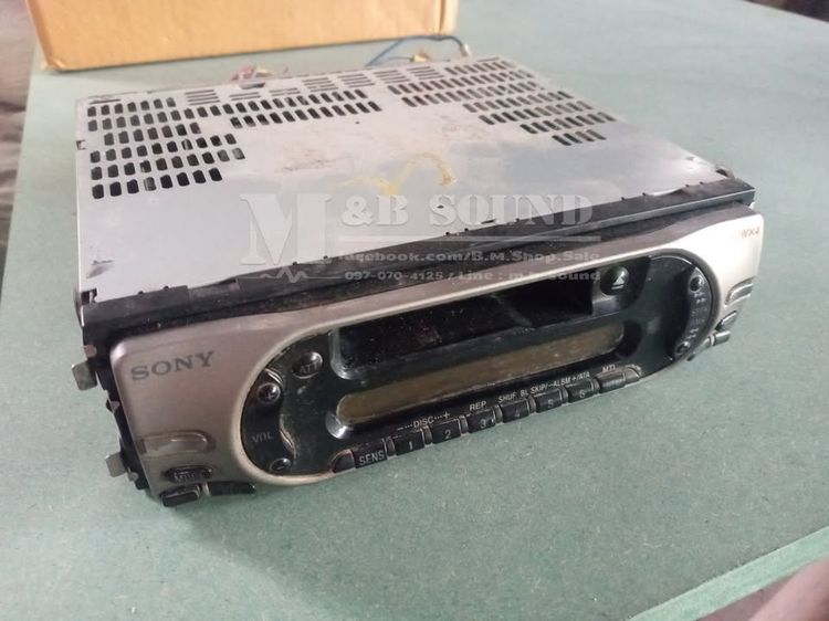 vาย เก่าเก็บ วิทยุ เทป ติดรถ รุ่นเก่า Sony xr-ca440h จอไฟไม่ติด รูปที่ 4