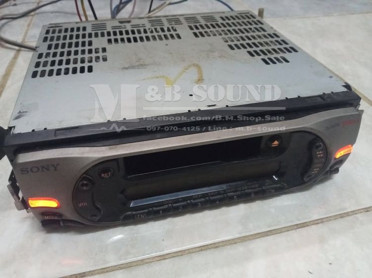 vาย เก่าเก็บ วิทยุ เทป ติดรถ รุ่นเก่า Sony xr-ca440h จอไฟไม่ติด