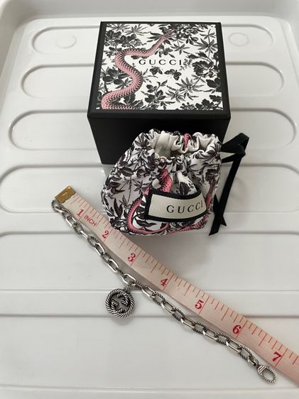 สร้อยข้อมือGucci ของแท้. รูปที่ 5