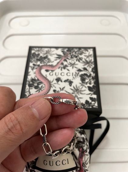 สร้อยข้อมือGucci ของแท้. รูปที่ 10