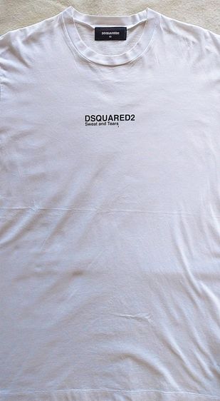ขาว L เสื้อทีเชิ้ต อื่นๆ เสื้อยืด Dsquared2 