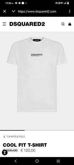 เสื้อยืด Dsquared2  รูปที่ 5