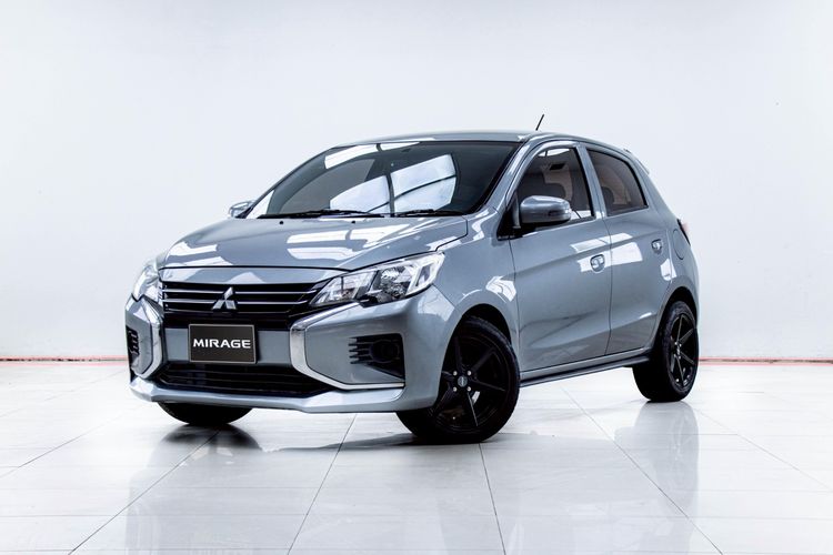 Mitsubishi Mirage 2021 1.2 GLX Sedan เบนซิน ไม่ติดแก๊ส เกียร์อัตโนมัติ เทา รูปที่ 4