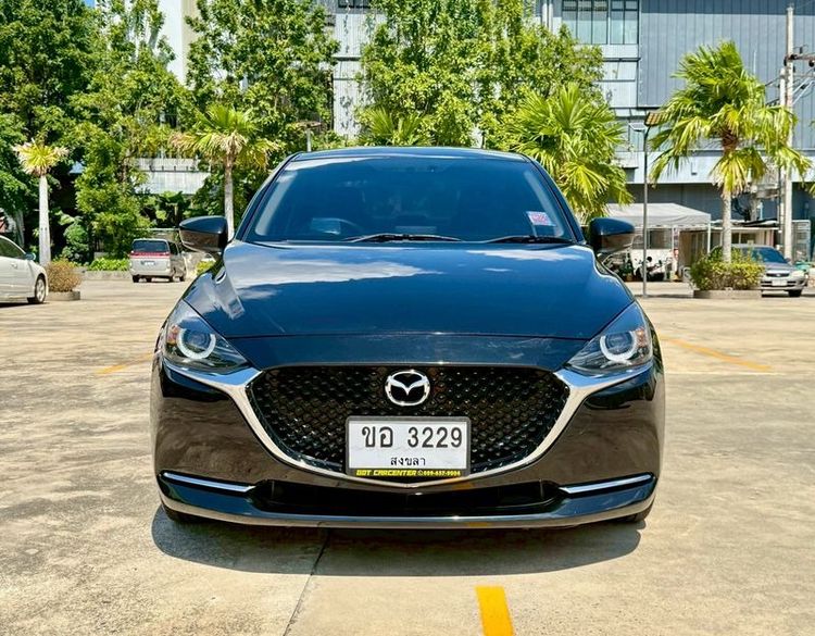 Mazda Mazda 2 2020 1.3 Skyactiv-G S Leather Sedan Sedan เบนซิน ไม่ติดแก๊ส เกียร์อัตโนมัติ ดำ รูปที่ 2