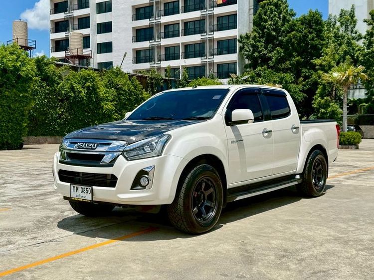 Isuzu D-MAX 2018 1.9 Hi-Lander Z Pickup ดีเซล ไม่ติดแก๊ส เกียร์ธรรมดา ขาว