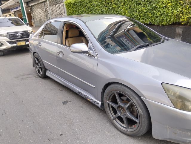 Honda Accord 2003 3.0 V6 i-VTEC Sedan เบนซิน LPG เกียร์อัตโนมัติ เทา รูปที่ 2