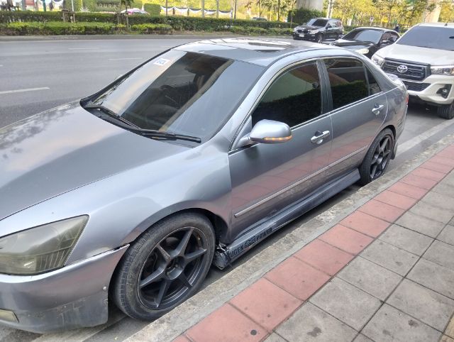 Honda Accord 2003 3.0 V6 i-VTEC Sedan เบนซิน LPG เกียร์อัตโนมัติ เทา รูปที่ 3